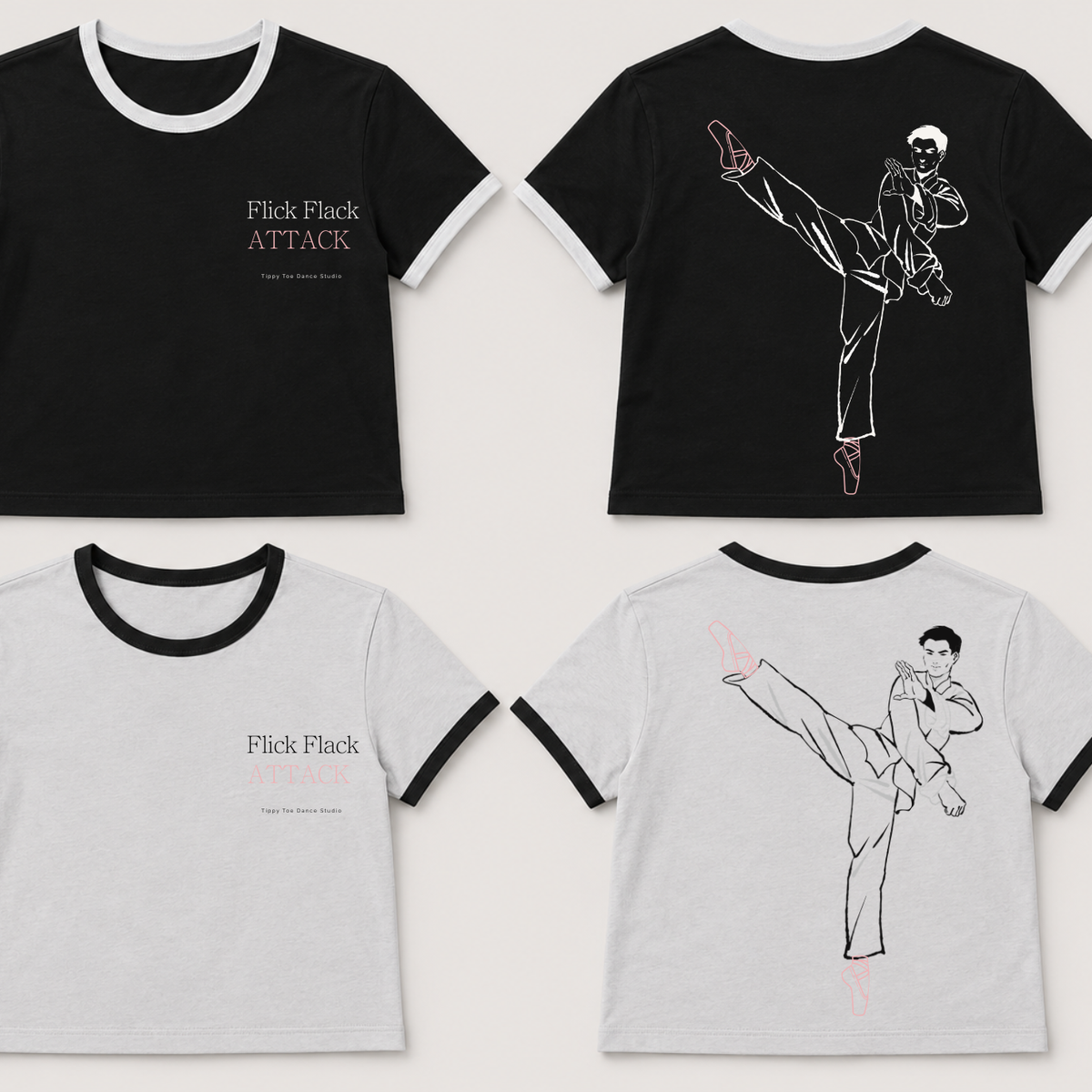 Flick Flack — Women's Ringer Tee