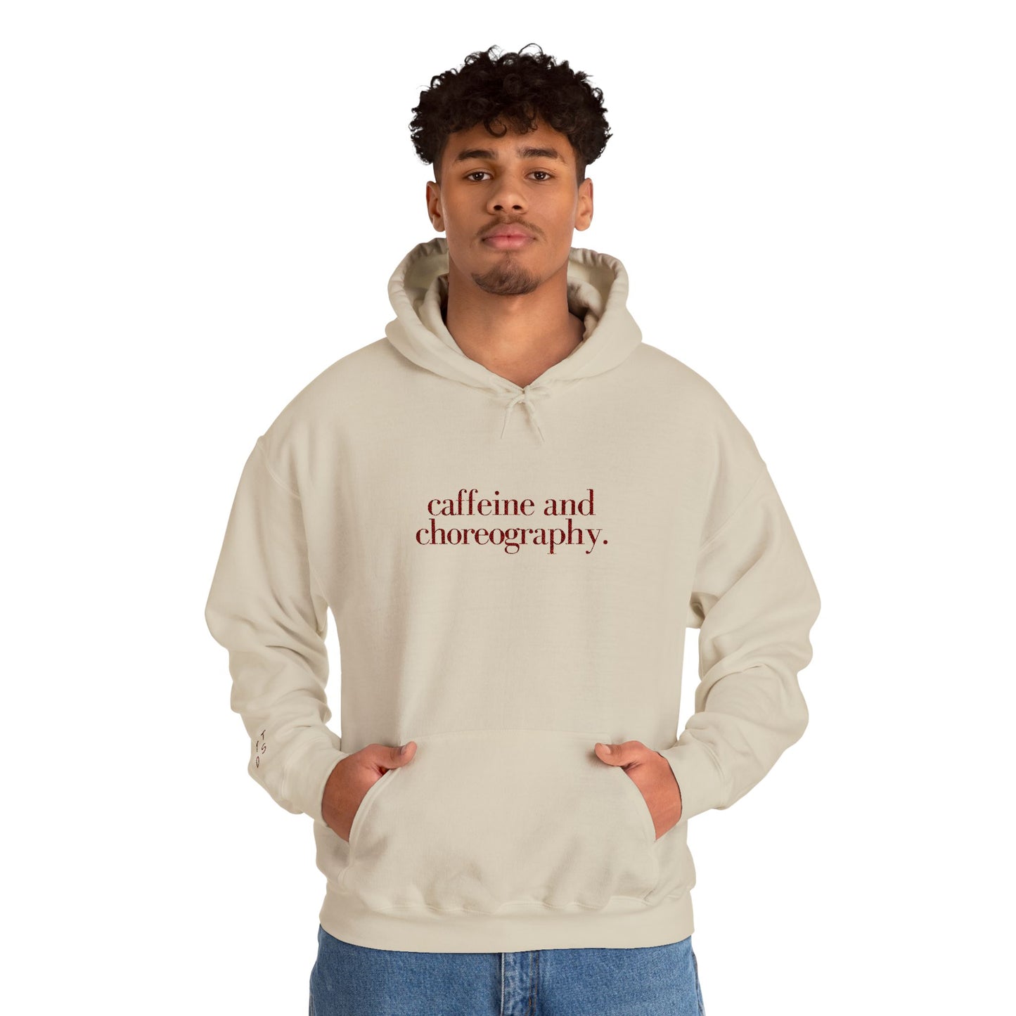 Caffeine & Choreography Embroidered Hoodie