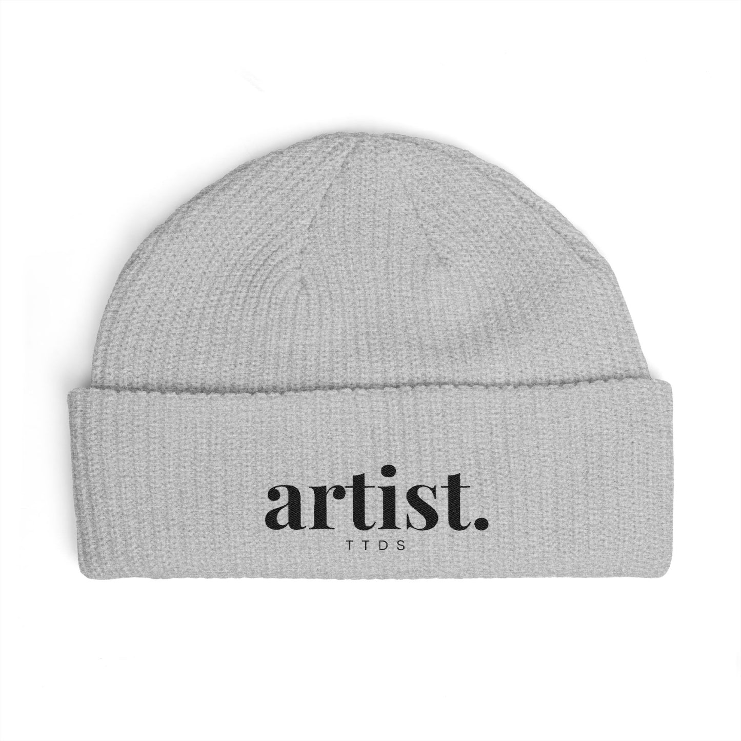 Artist Cuff Beanie | Black Text