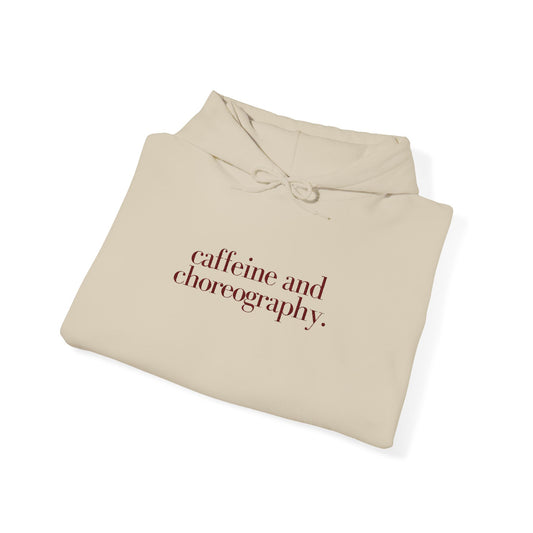 Caffeine & Choreography Embroidered Hoodie