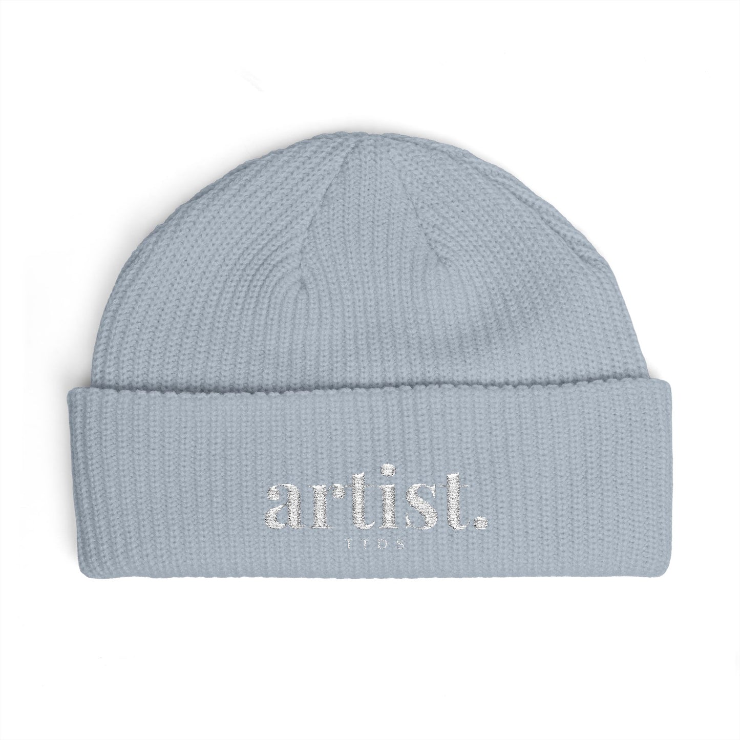 Artist Cuff Beanie | White Text