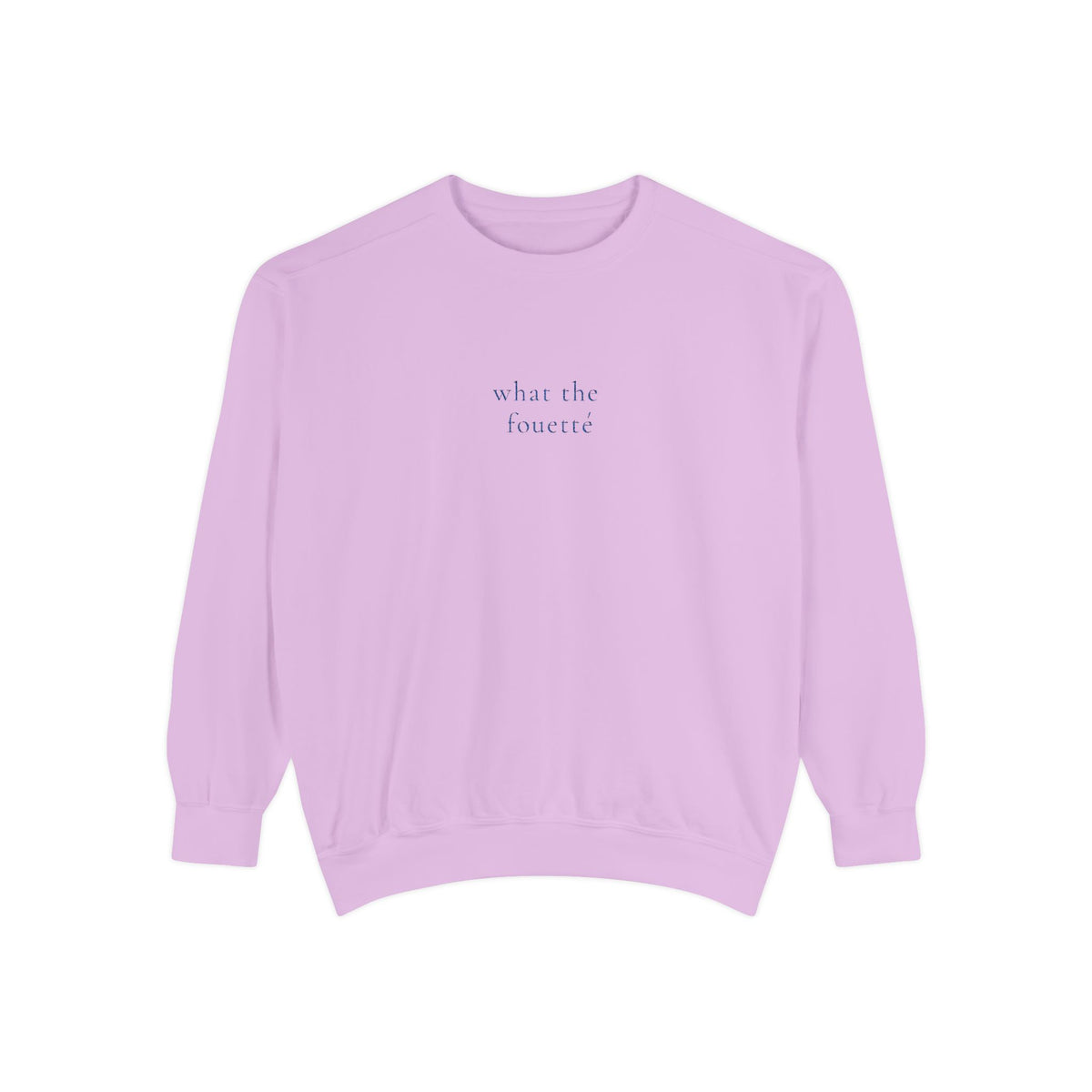 What The Fouetté  — Embroidered Sweatshirt