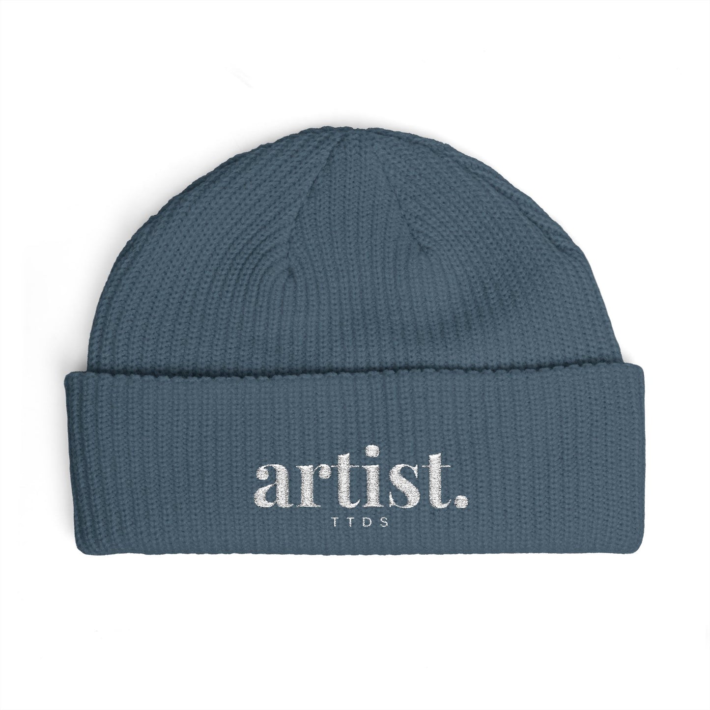 Artist Cuff Beanie | White Text