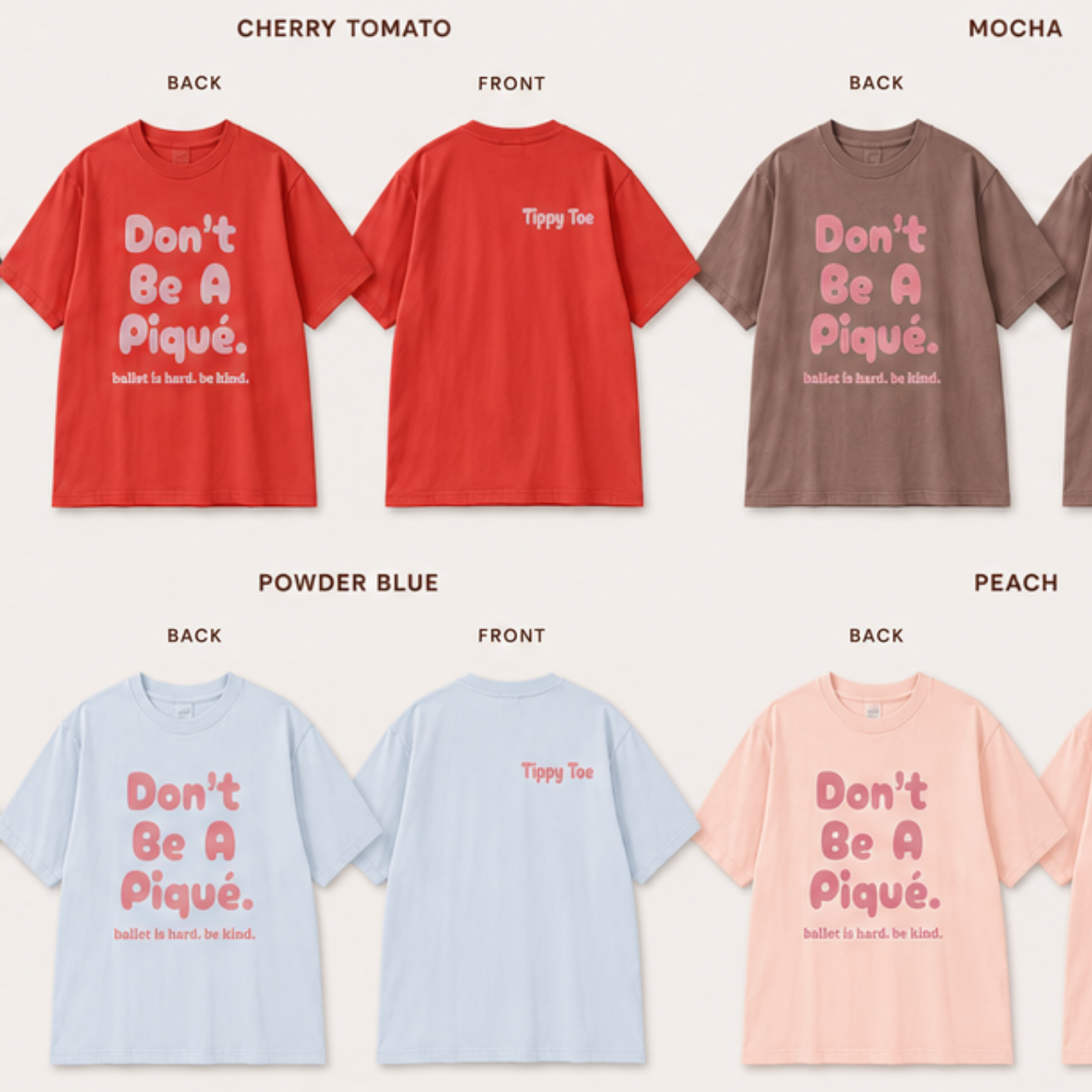 Don't Be A Piqué - Oversized Tee