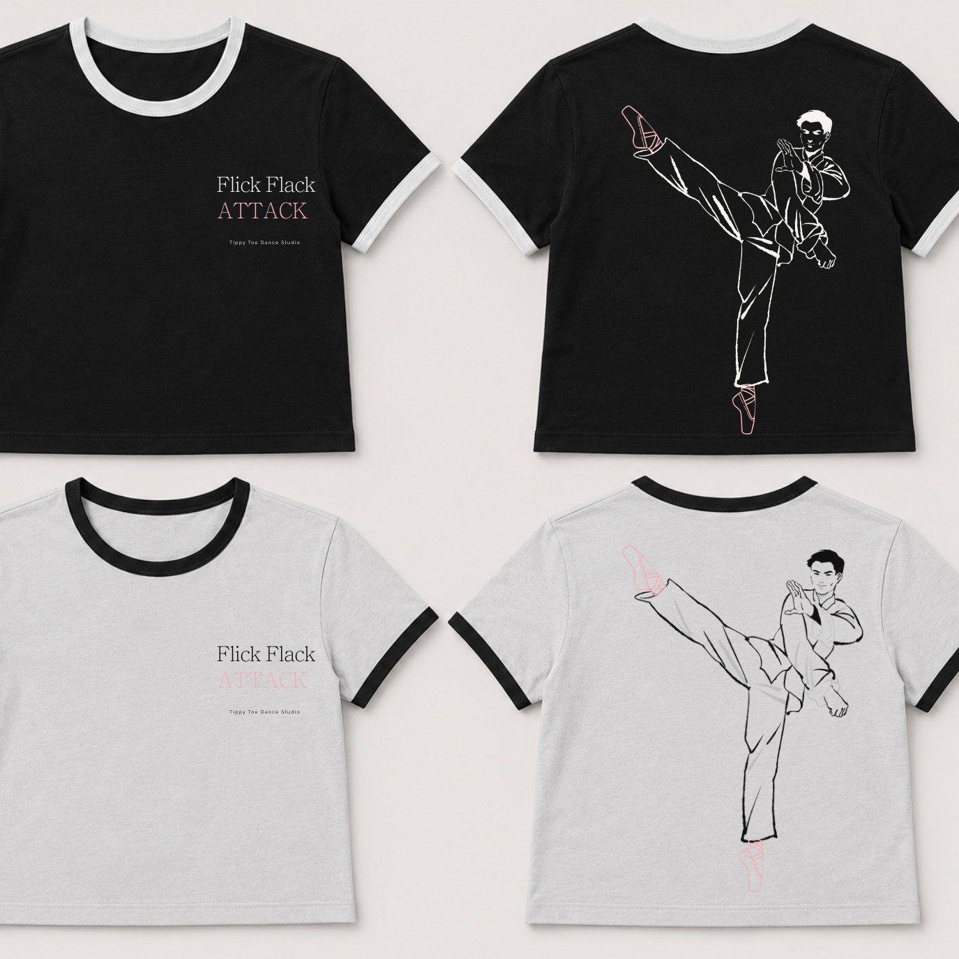 Flick Flack - Women's Ringer Tee