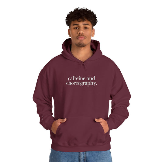 Caffeine & Choreography Embroidered Hoodie