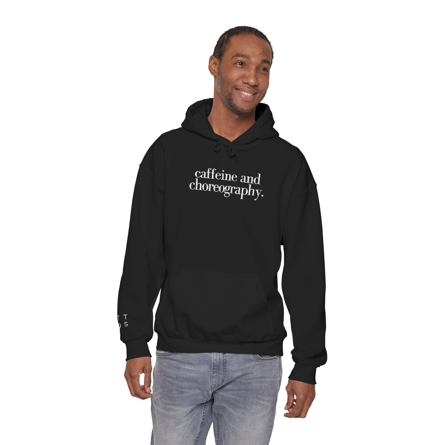 Caffeine & Choreography Embroidered Hoodie
