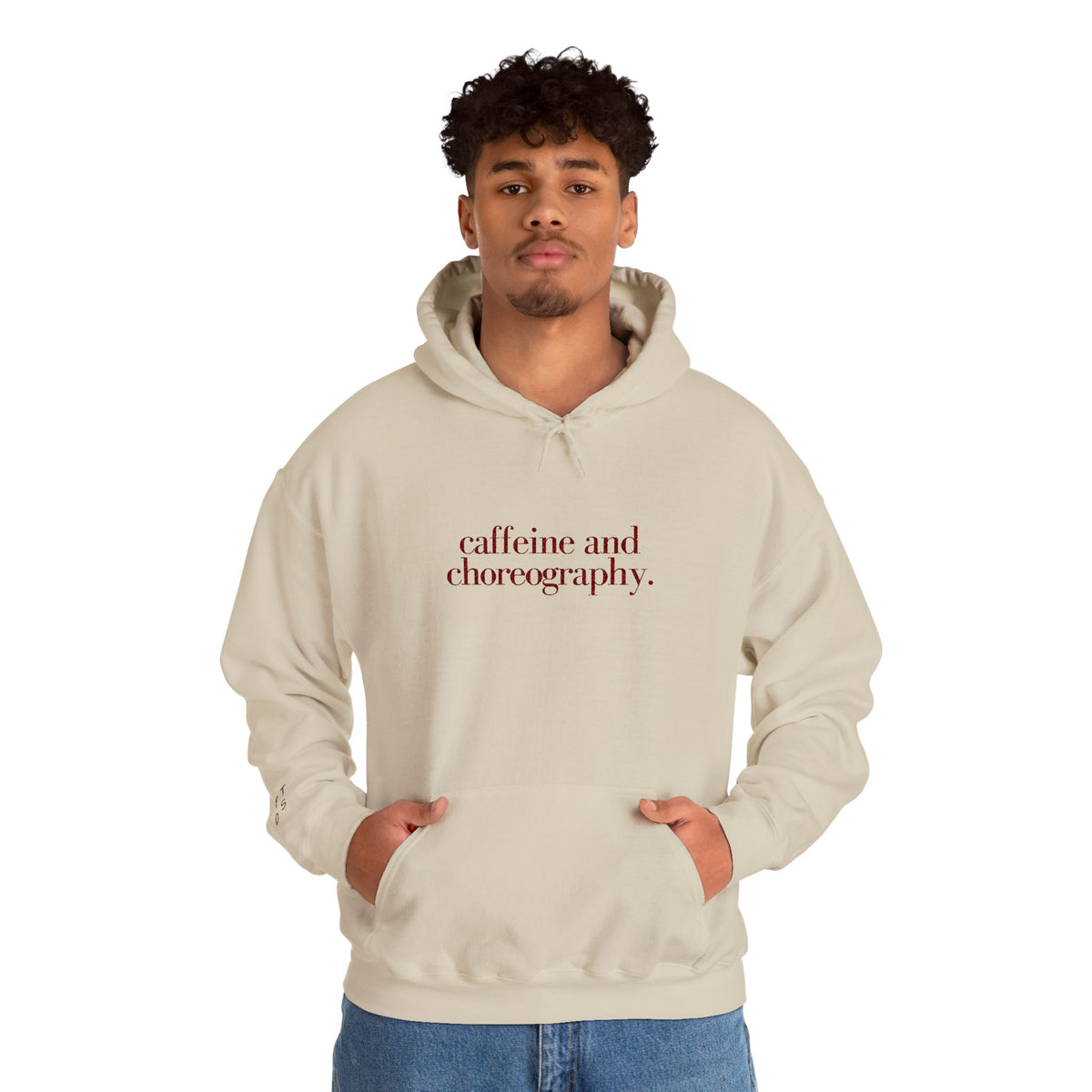 Caffeine & Choreography  — Embroidered Hoodie