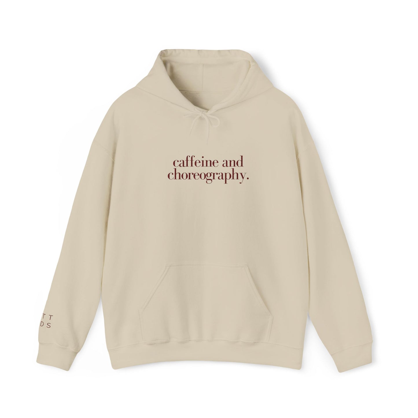 Caffeine & Choreography Embroidered Hoodie